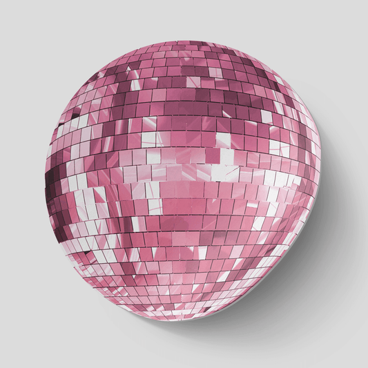 Pink Disco Ball Stickers