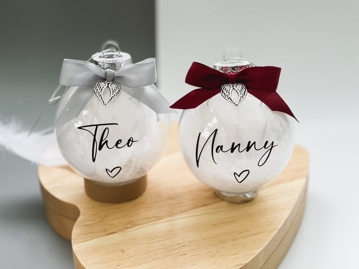 Personalised Memorial Bauble