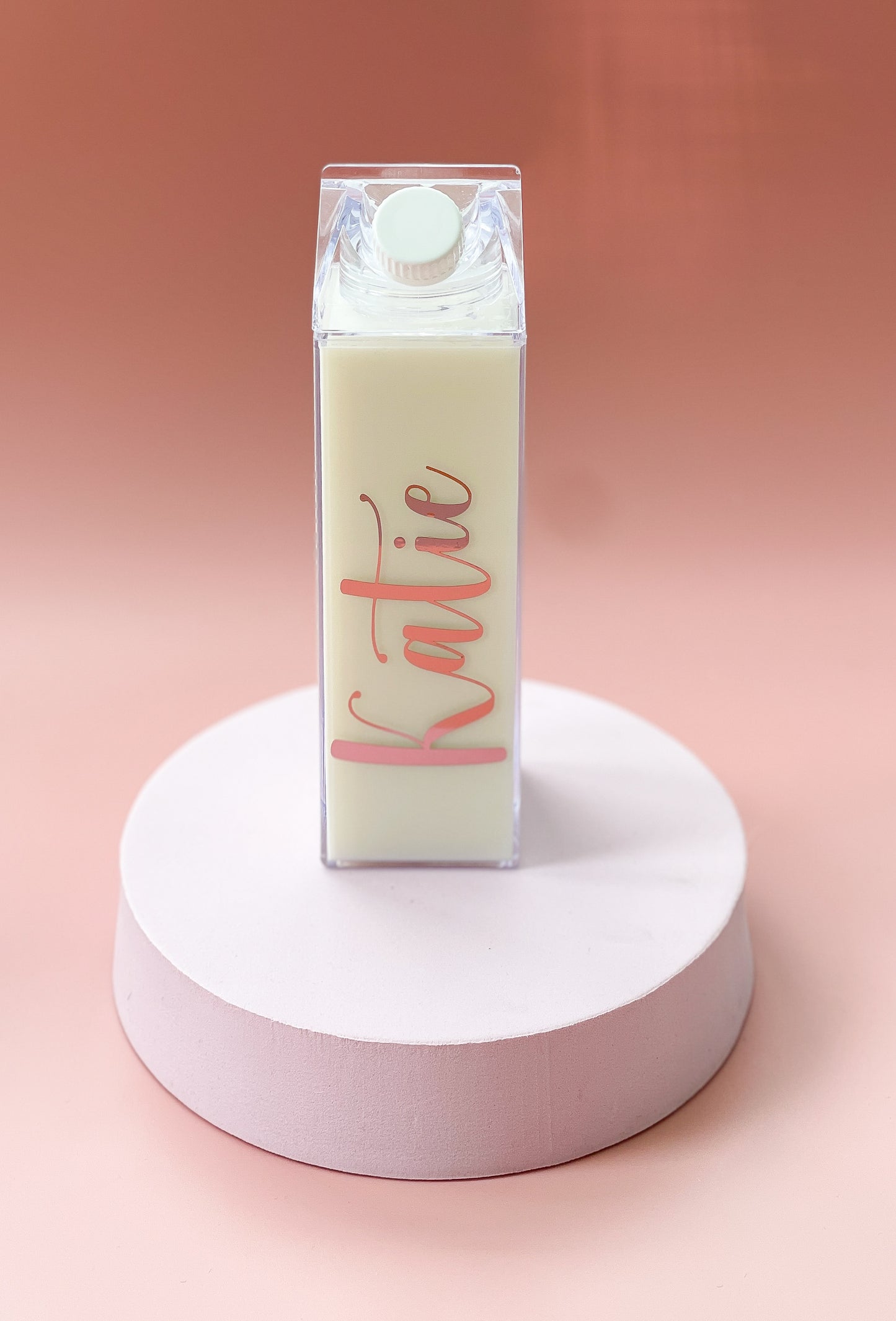 Personalised Milk Carton Bottle
